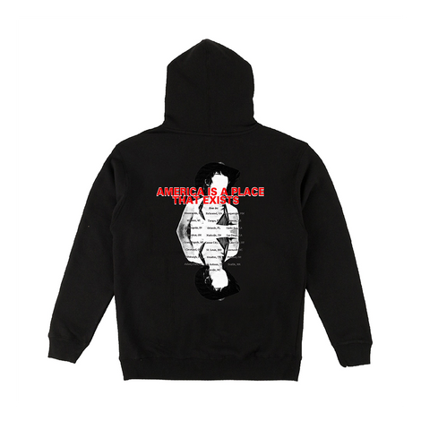 America Is A Place Tour Hoodie Back
